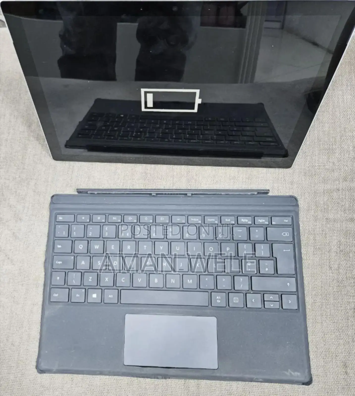 New Laptop Microsoft Surface Pro 7 8GB Intel Core I7 SSD 128GB