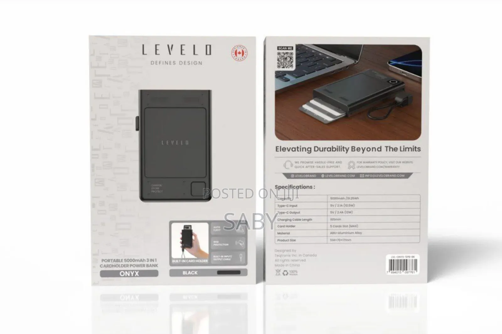 3-in-1 Smart Cardholder Power Bank