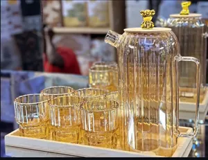 Photo - 7pcs Glass Water Set