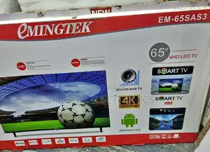Photo - Emingtek 65” Uhd Frameless Smart Tv – Big Screen, Big Experience!