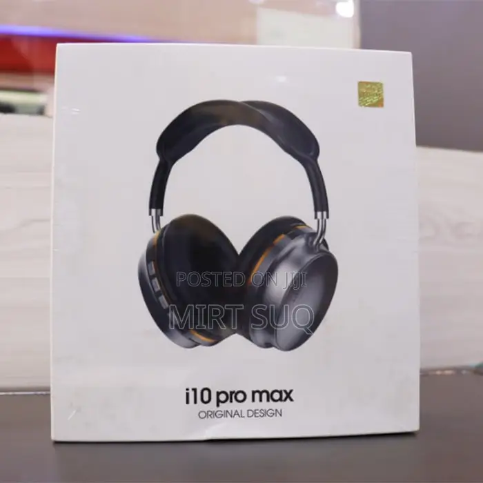 I10 Pro Max Original Design Hifi Wireless Bluetooth Headphone
