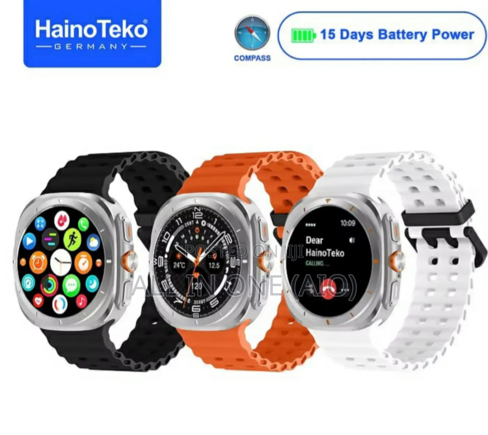 Hainoteko-17 Water Proof Smart Watch