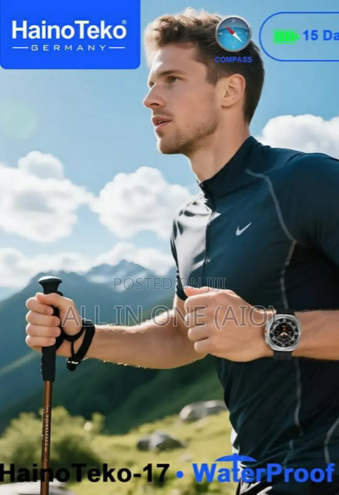 Hainoteko-17 Water Proof Smart Watch