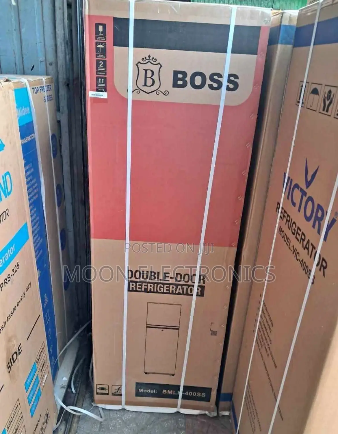 Boss Refrigerator 400 – Spacious, Durable Energy Efficient!