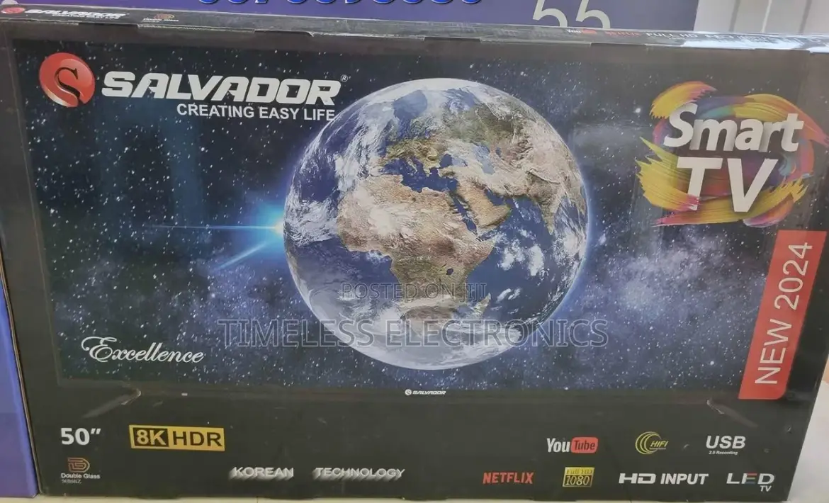 Salvador 43” Smart Tv – Clear Picture, Smart Entertainment!