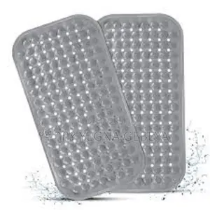 Large Anti-Slip Silicone Rubber Bath Mat – Purple