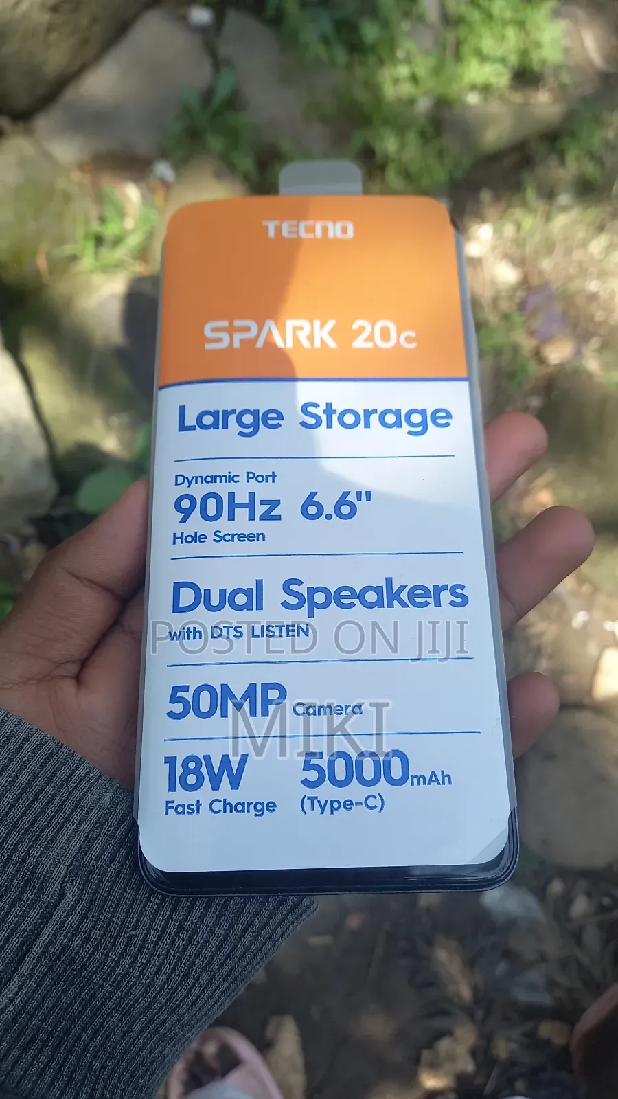 New Tecno Spark 20 256 GB Blue