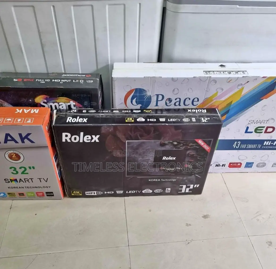 Rolex 55” Smart Tv – Big Screen, Smart Entertainment!