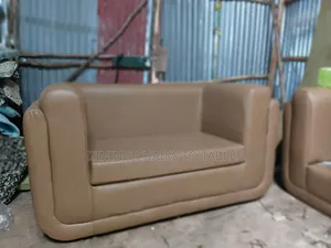 Modern Vip Bar Restaurant Leather Sofa