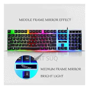 Photo - Cool Led Backlit Usb Ergonomic Gaming Mechanical Keyboard