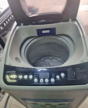 Photo - Crown 12 Kg Automatic Washing Machine – Compact Reliable!