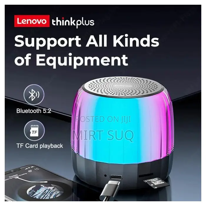 Lenovo Plus Bluetooth Portable Hi-Fi Bluetooth Wireless Speaker
