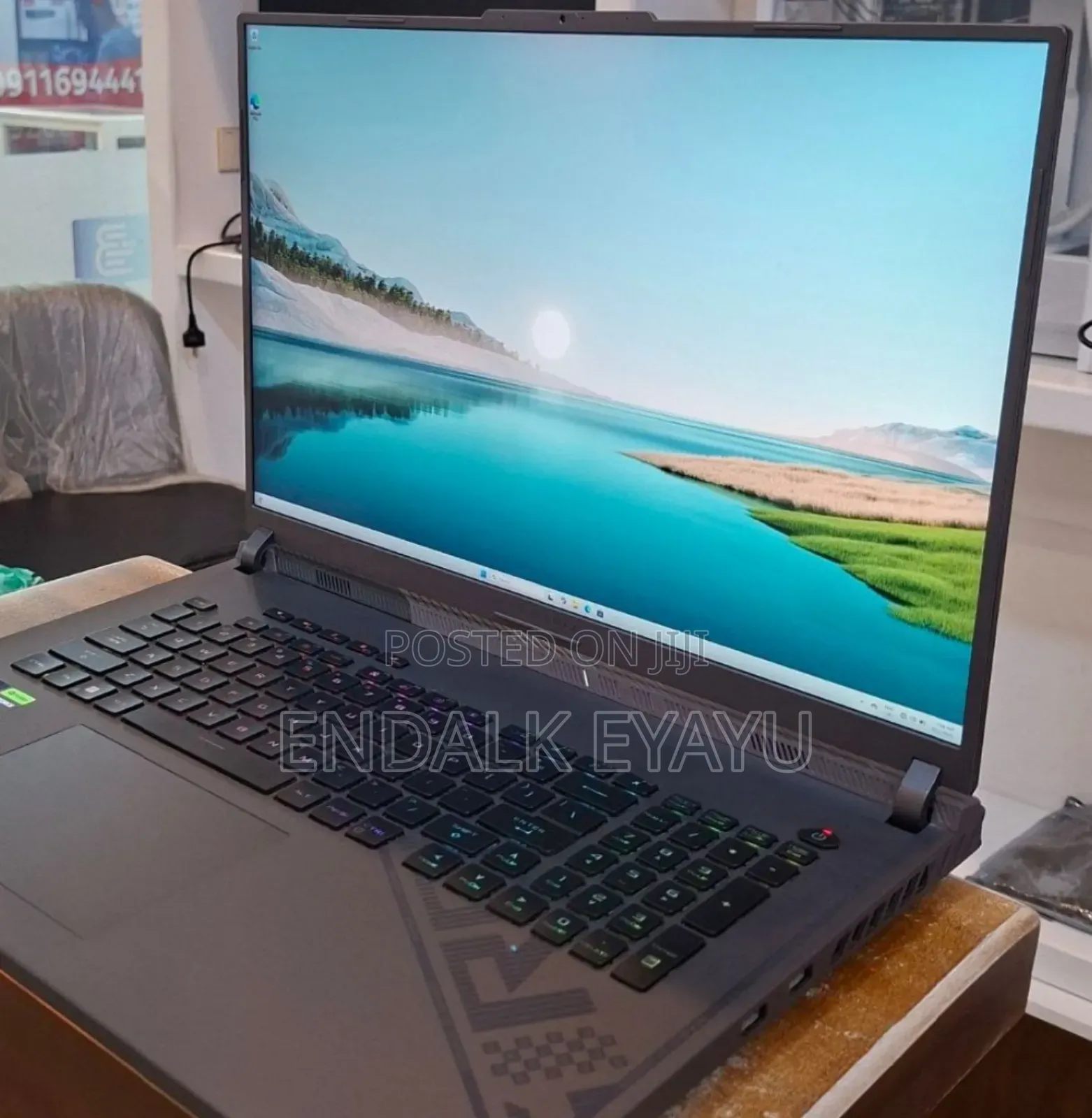 New Laptop Asus ROG Strix G17 64GB Intel Core i9 SSD 2T