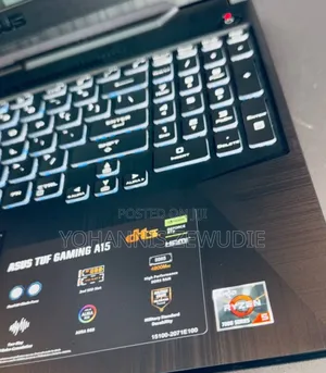 New Laptop Asus TUF Gaming A15 16GB AMD Ryzen 5 SSD 512GB
