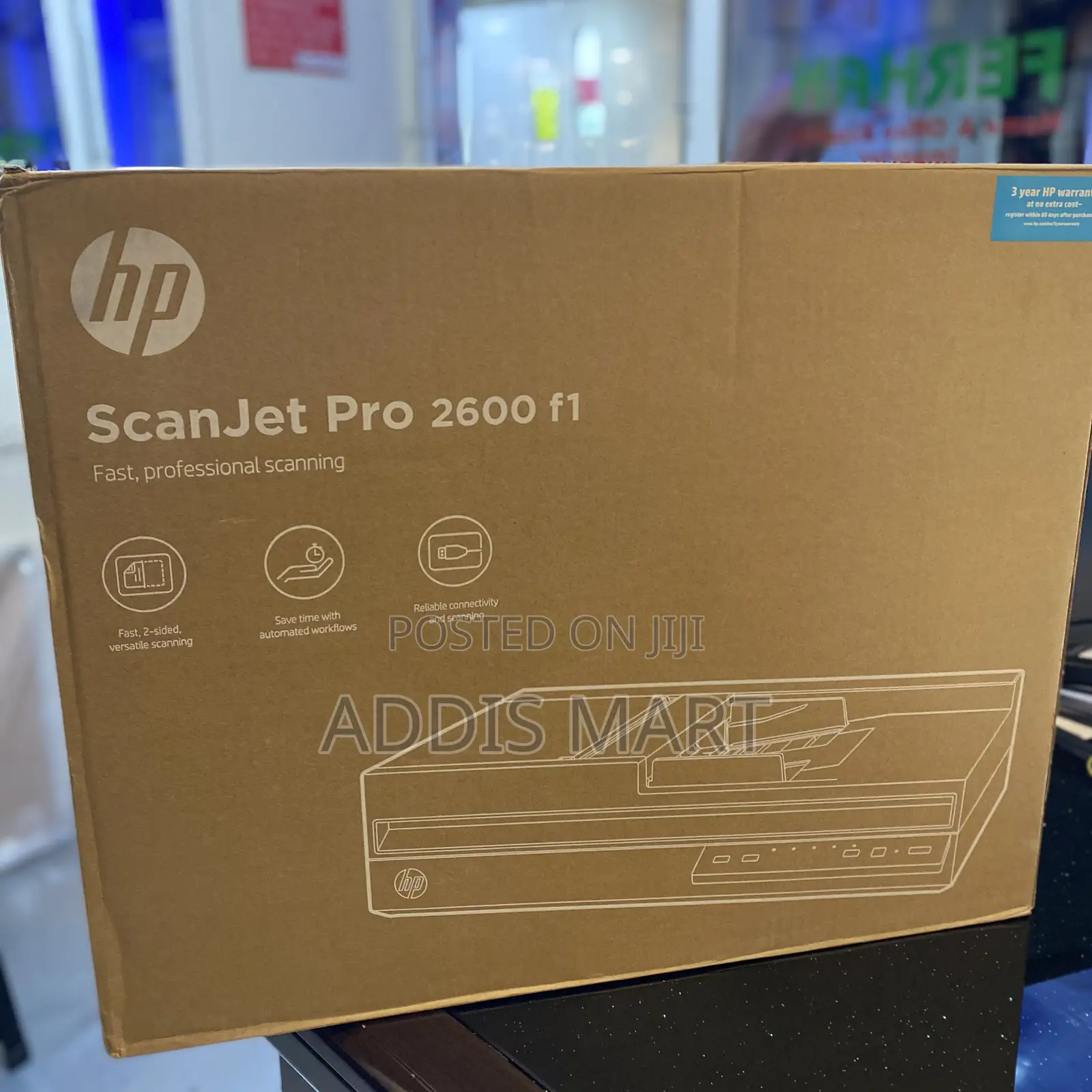 Hp Scanjet Pro 2600 F1 Scanner ለድርጅቶ አስተማማኝ ምርጫ