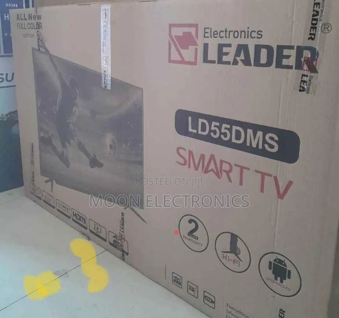 Leader 55” Smart Tv – Stunning Picture Smart Features!