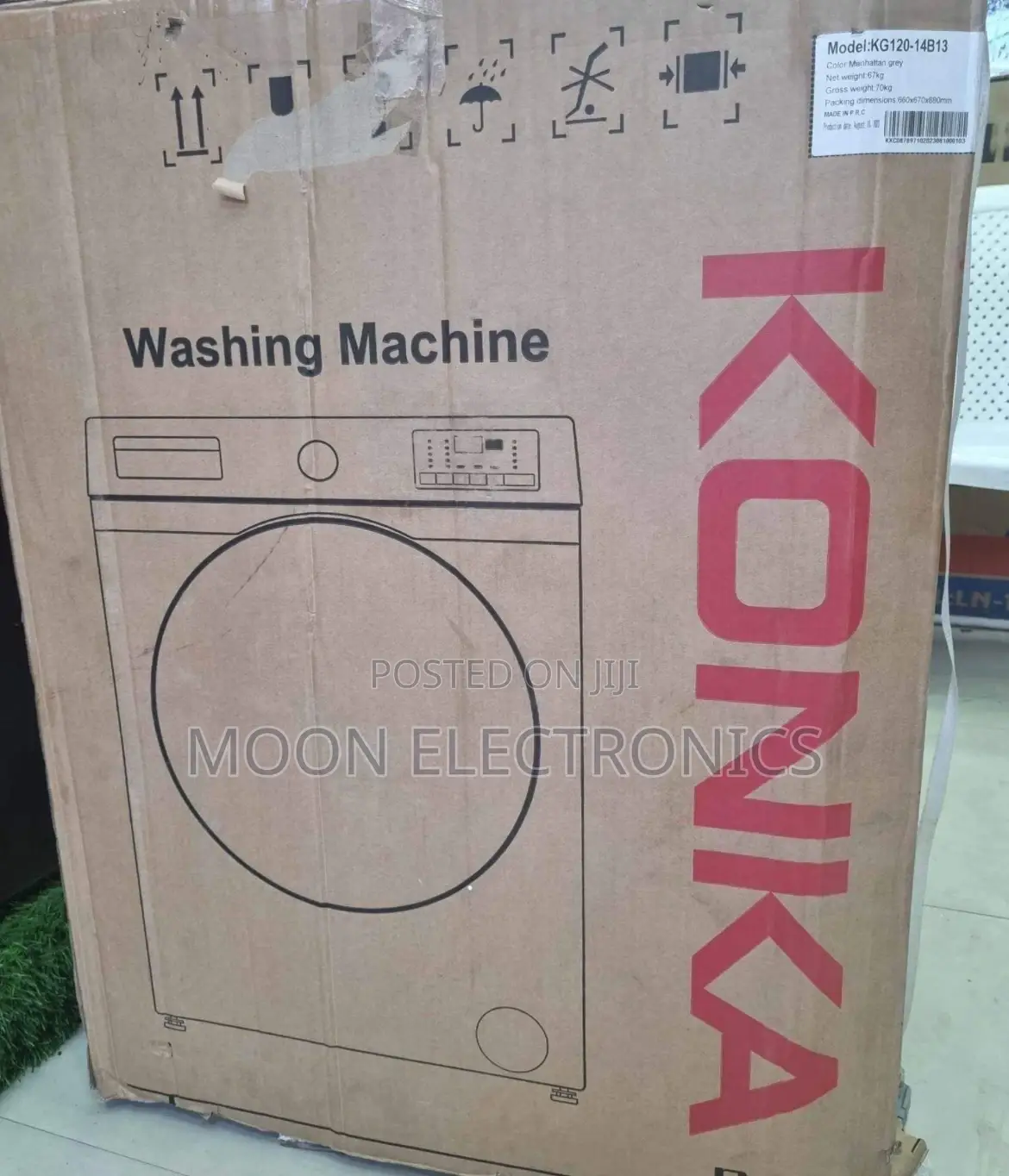 Konka 12 Kg Automatic Washing Machine – Compact Reliable!