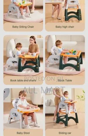Baby High Chair Multifunctional Infant Feeding Chair