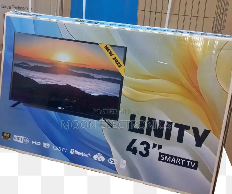 Unity 43” Smart Tv – Clear Picture Smart Entertainment!