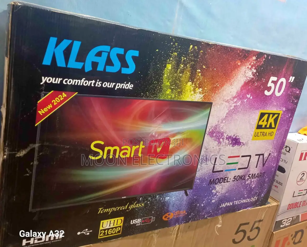 Class 50” Smart Tv – Double Glass, Smart Stylish!