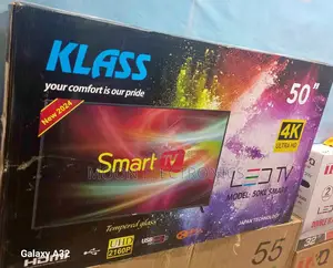 Class 50” Smart Tv – Double Glass, Smart Stylish!