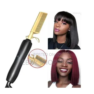 Photo - Effortless Hair Straightening Comb