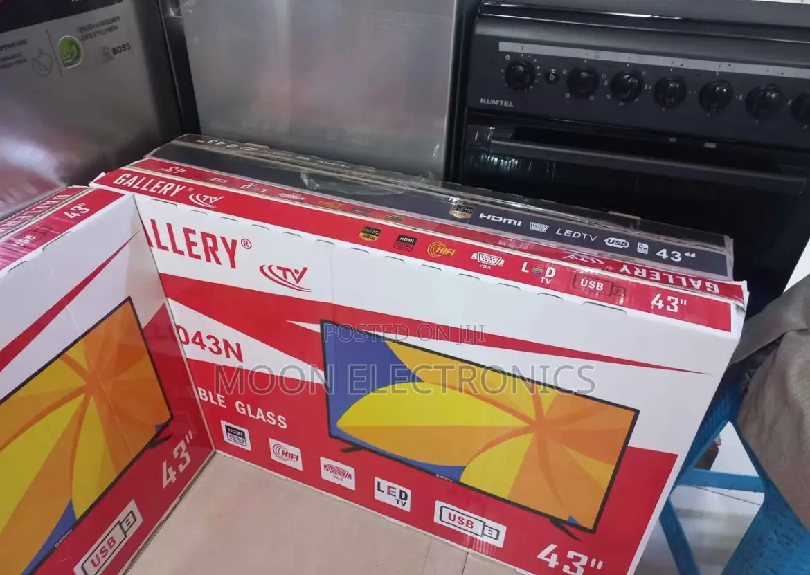 Galaxy 43” Smart Android Tv – , Double Glass, Japan Technology!