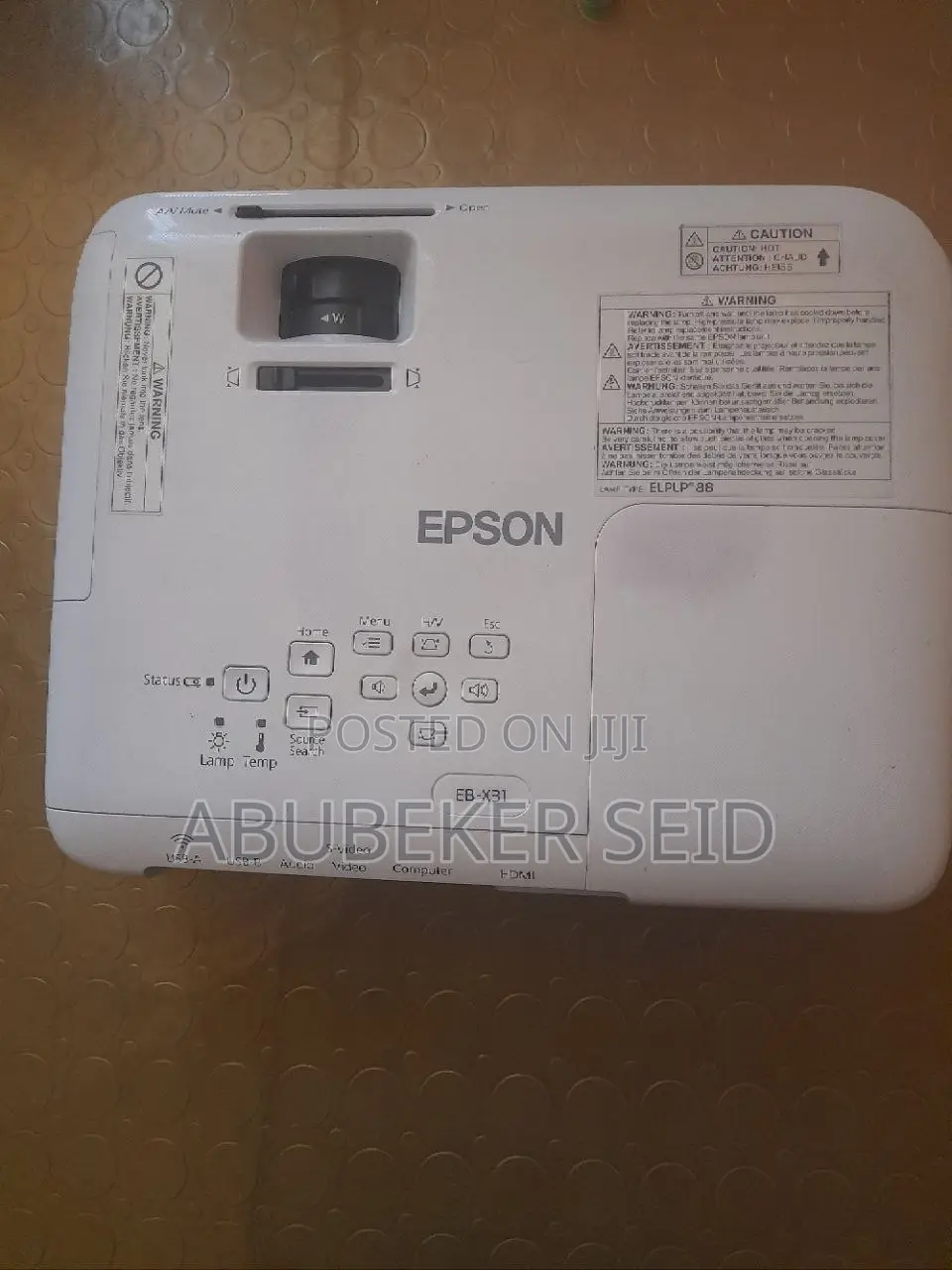 Epson Eb X31 Projector