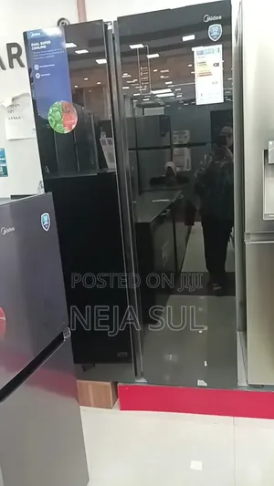 Midea Refrigerator 510-Litters Side by Side Fridges Deliver