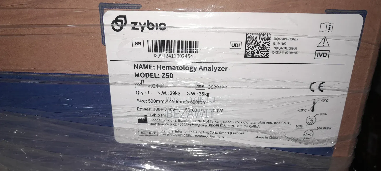 Zybio Z50 Hematology Analyzer