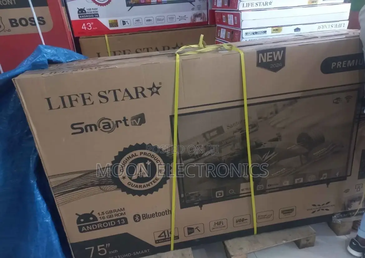 Lifestar 75” Smart Tv – Ultra Large, Smart Stunning!