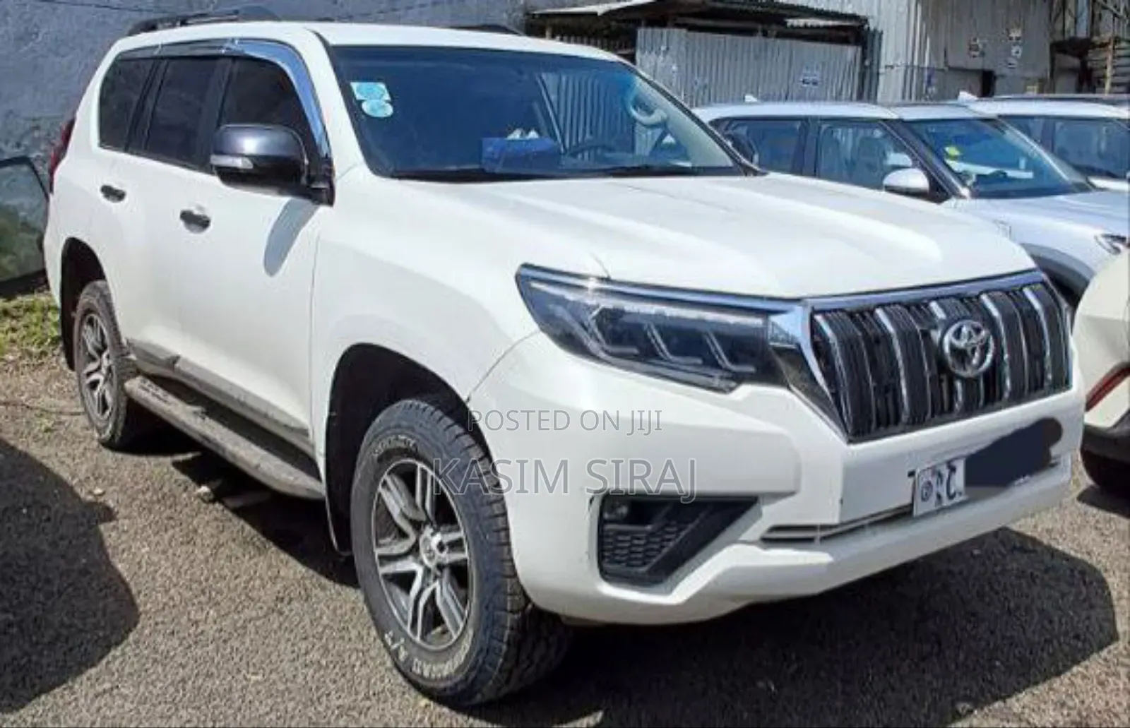 Toyota Land Cruiser Prado 2.8 2017 White