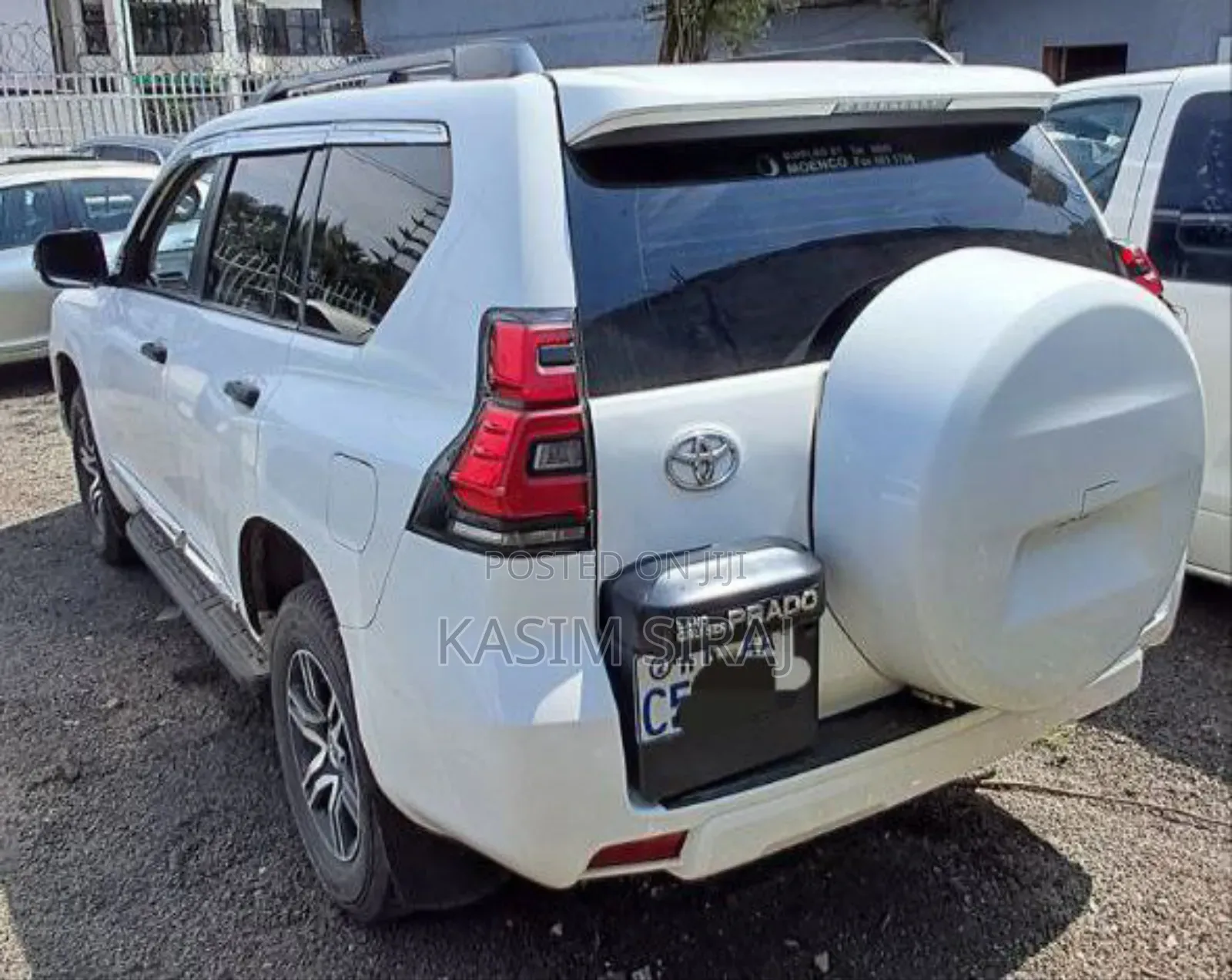 Toyota Land Cruiser Prado 2.8 2017 White