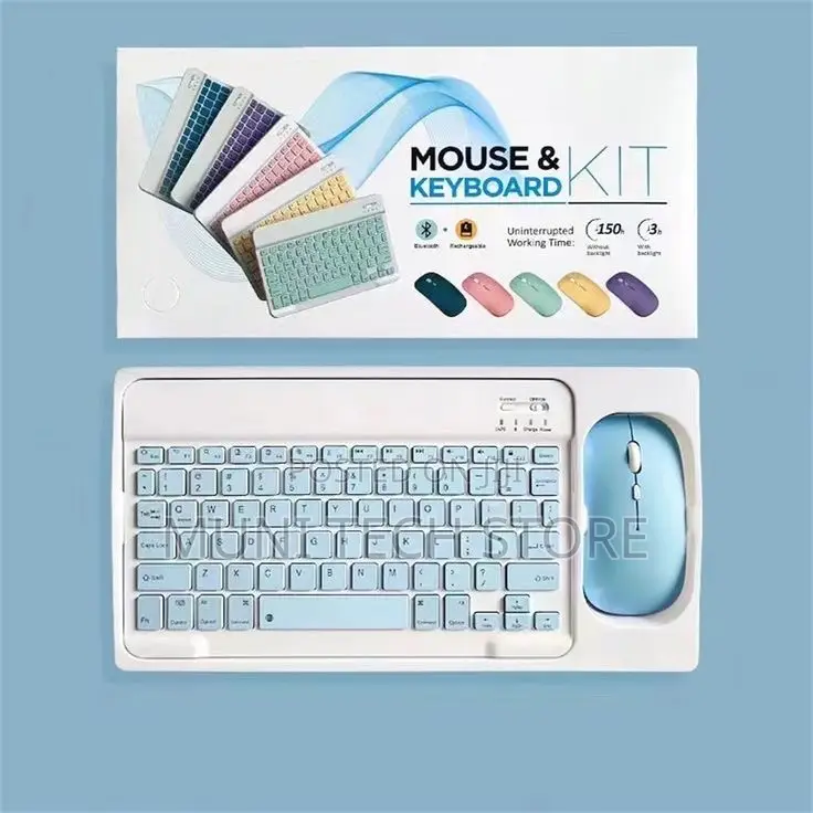 Wireless Keyboard Kit Mouse Combo Usb 2.4g Mouse Ultra Slim Portable