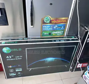 World 43” Smart Android Tv – , Double Glass, Wifi Youtube!