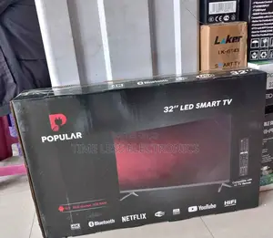 Popular 32” Smart Android Tv – Double Glass, Wifi Youtube!