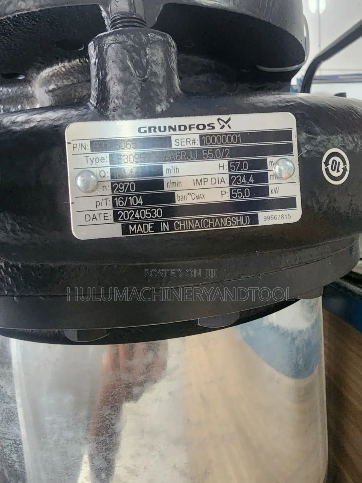 Grundfos End-Suction Centrifugal Pump
