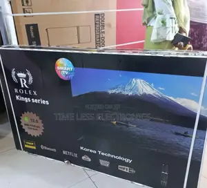 Rolex 55” Smart Tv – Stunning Picture Smart Features!