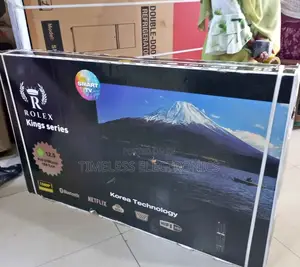 Rolex 55” Smart Tv – Stunning Picture Smart Features!