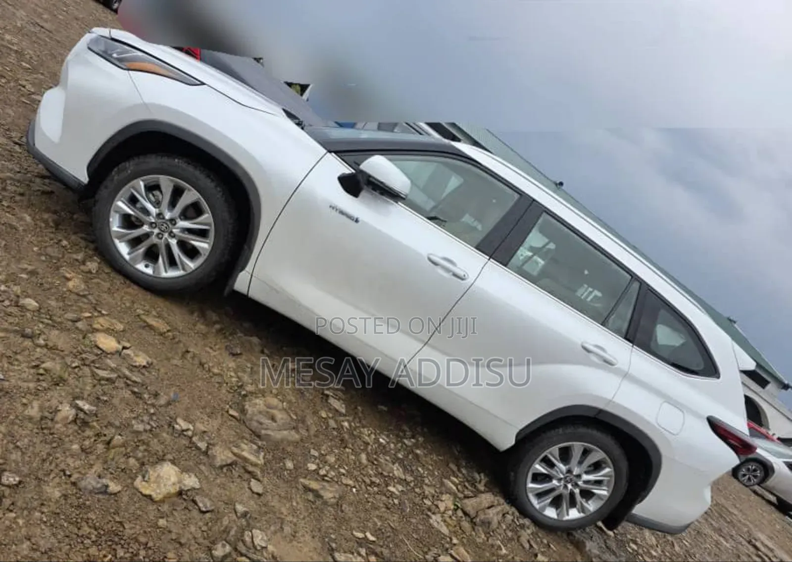 Toyota Highlander Hybrid 2024 White