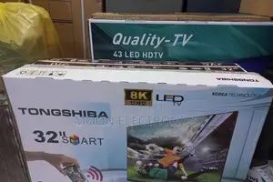 Tongshiba 32” Tv – Double Glass, Full Hd 1080p, 2024 Model!