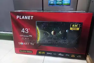 Photo - Planet 43” Smart Android Tv – Double Glass, Smart Stylish!