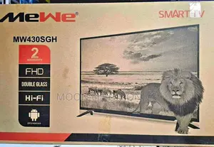 Photo - Mewe 43” Smart Android Tv – , Double Glass, Bluetooth, 2024 Model!