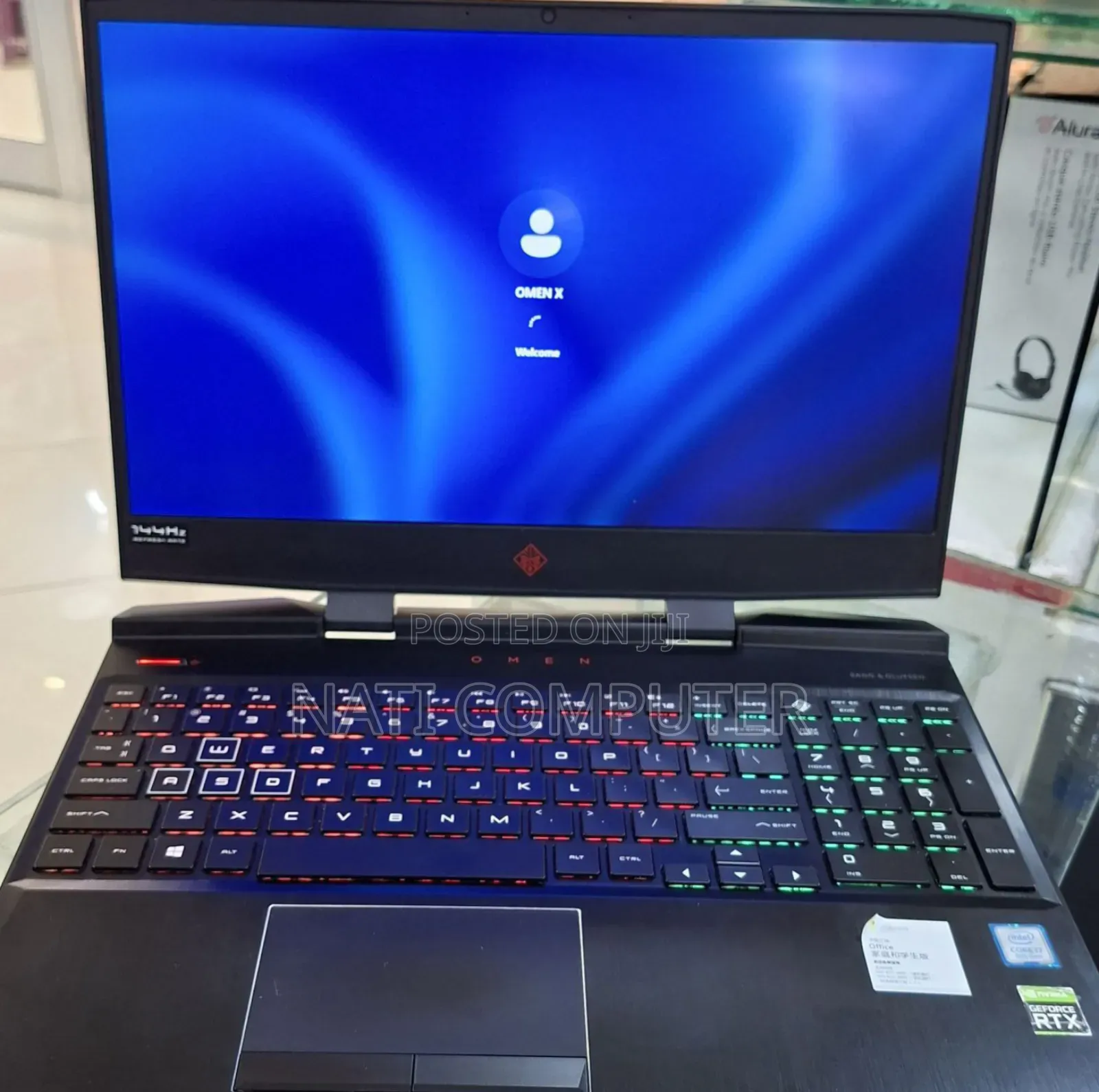 New Laptop HP Omen 15 16GB Intel Core I7 SSD 256GB