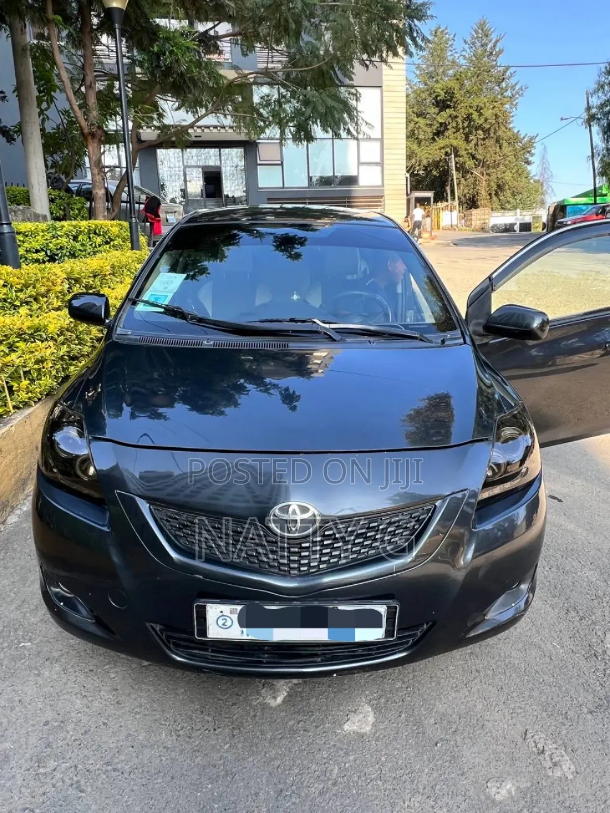 Toyota Yaris 2008 Matt Black