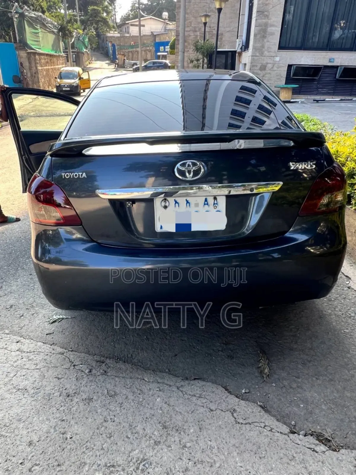 Toyota Yaris 2008 Matt Black