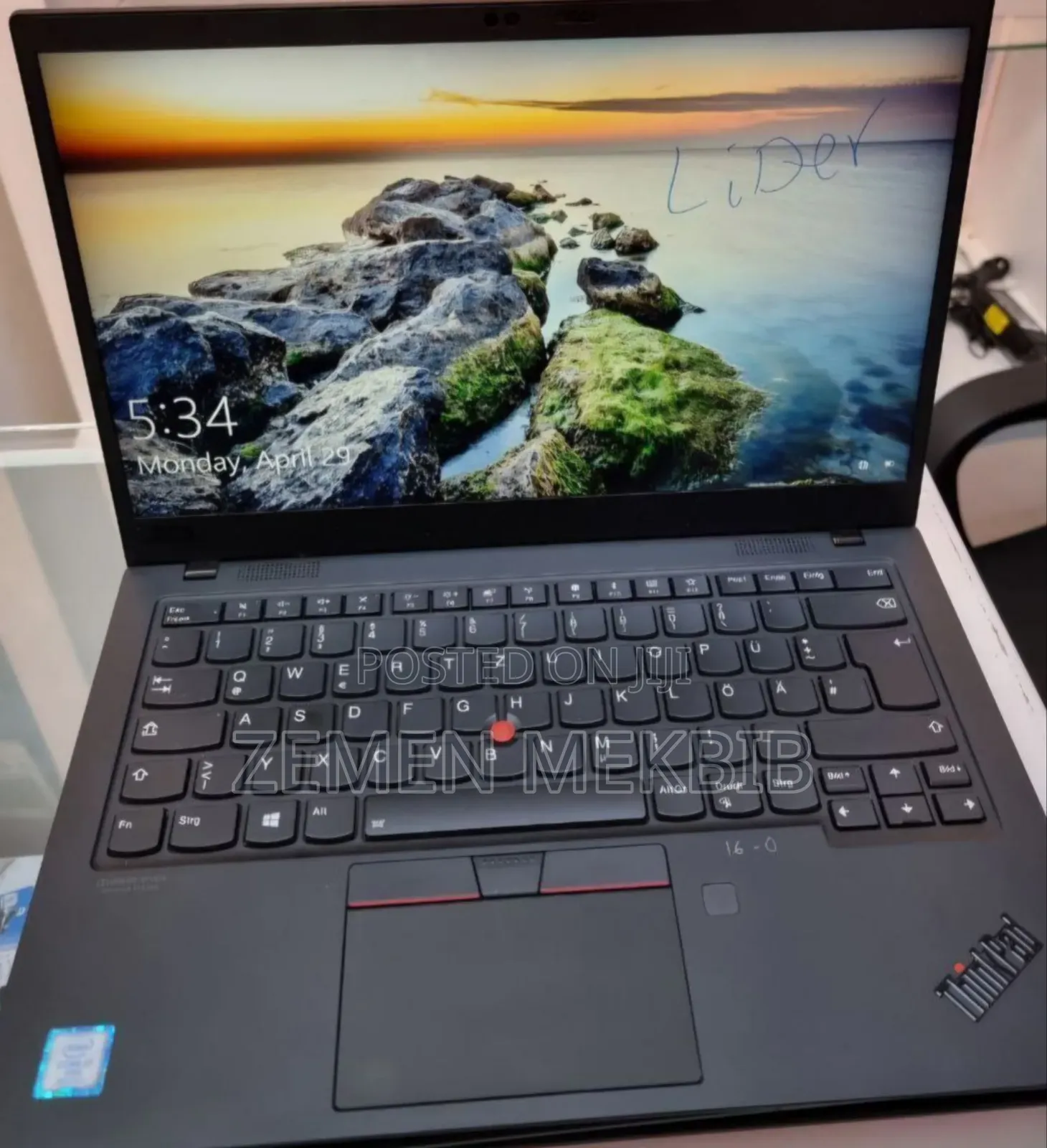 New Laptop Lenovo ThinkPad X1 Carbon 16GB Intel Core I7 SSD 512GB