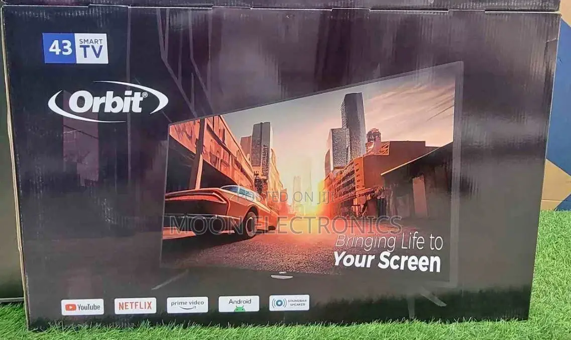 Orbit 43” Smart Tv – Clear, Smart Stylish!