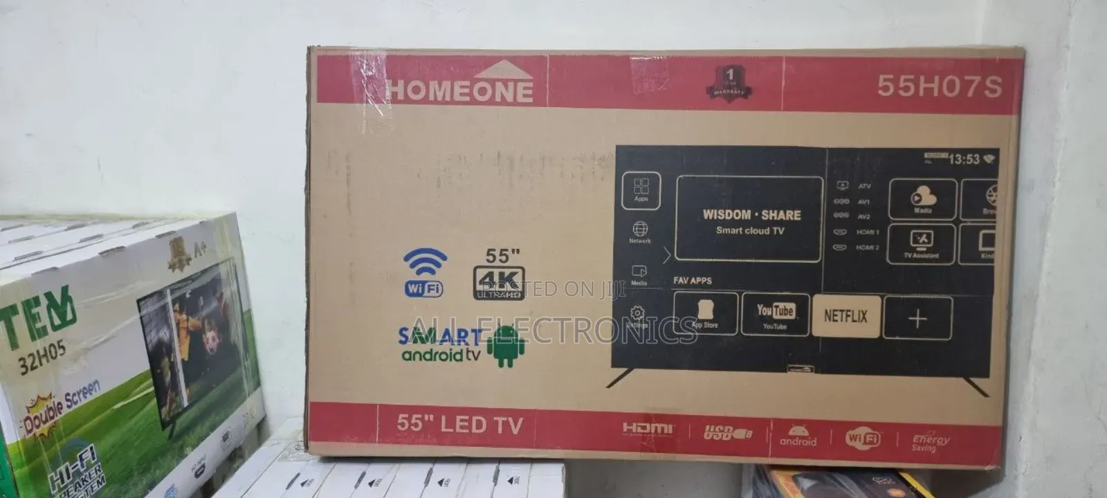 55inch Homeone Smart Tv