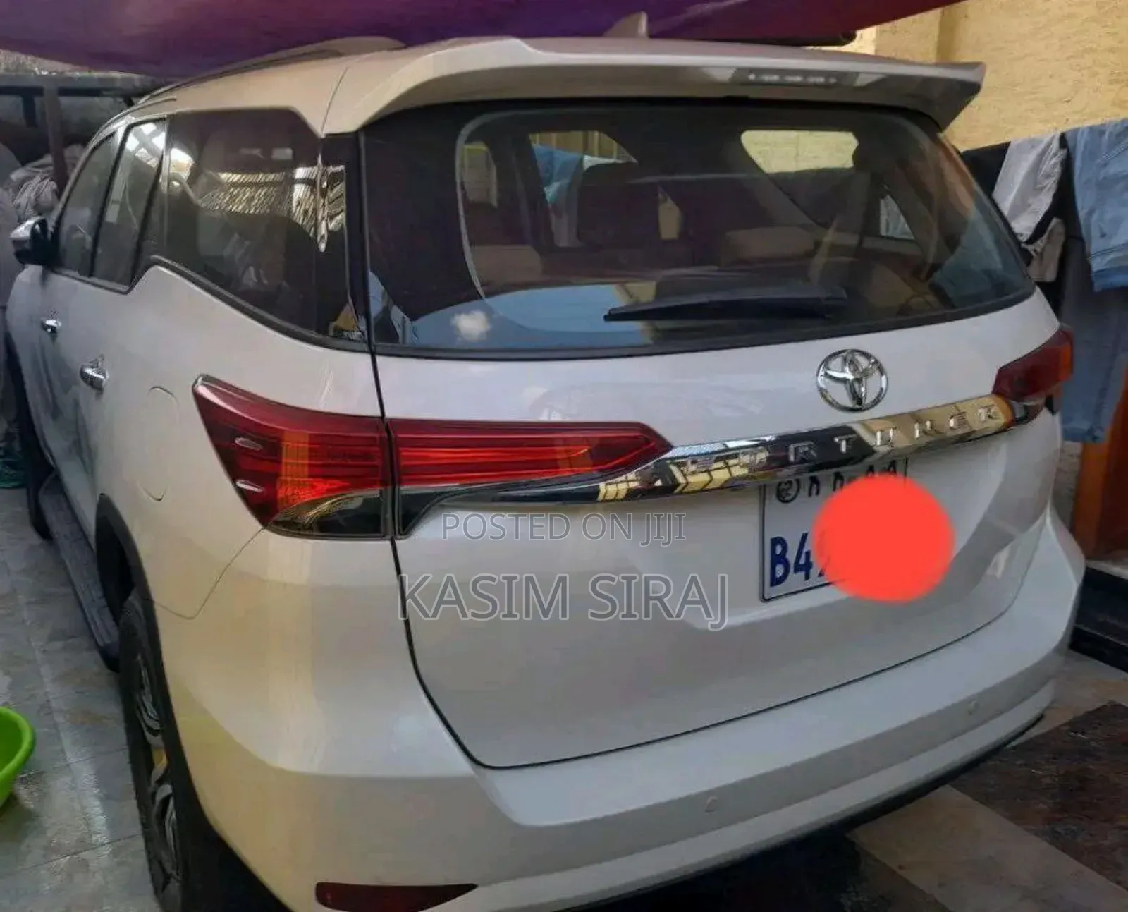 Toyota Fortuner 2.4 D RWD 2019 White